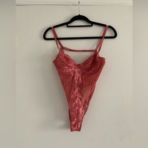 Forever 21 Pink Lace Chemise